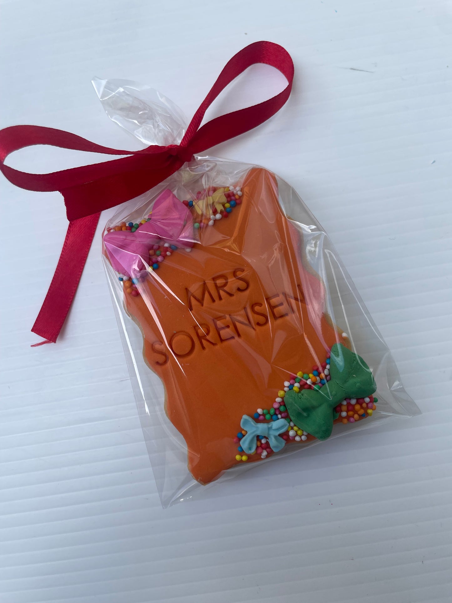 TEACHER GIFT: Individual Cookie